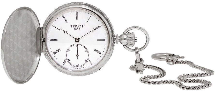 Tissot Herrklocka T867.405.19.013.00 Savonnette Vit Ø48.5 mm - Tissot
