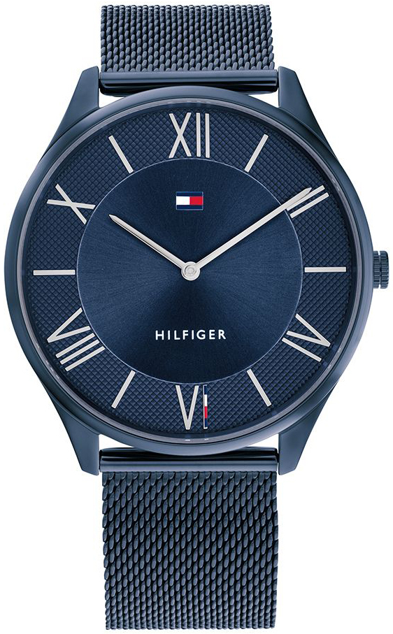 Tommy Hilfiger Herrklocka 1710514 Becker Blå/Stål Ø43 mm - Tommy Hilfiger