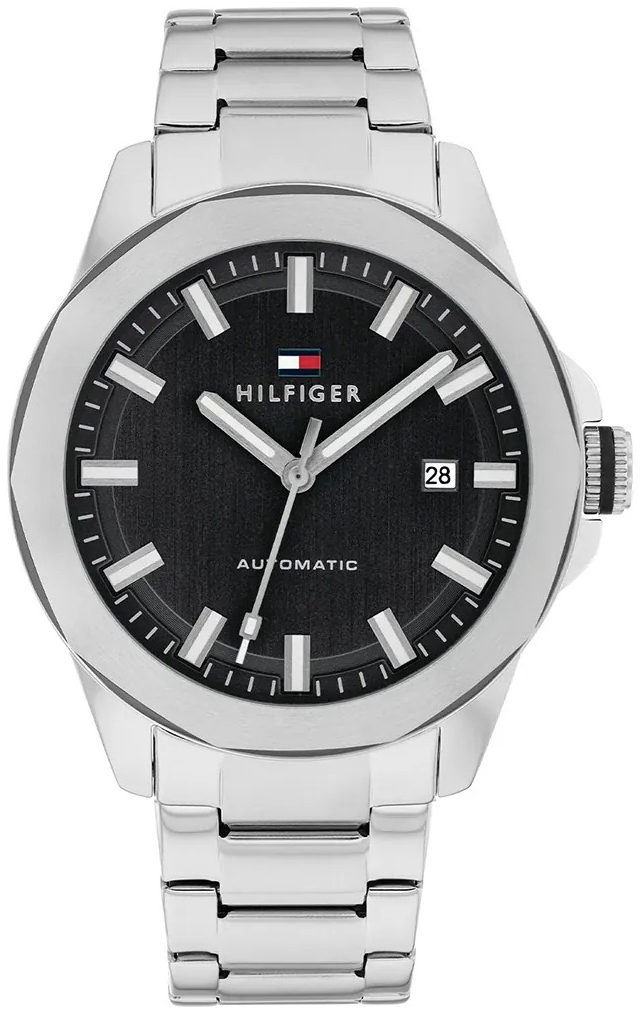 Tommy Hilfiger Herrklocka 1710692 Lars Svart/Stål Ø42 mm