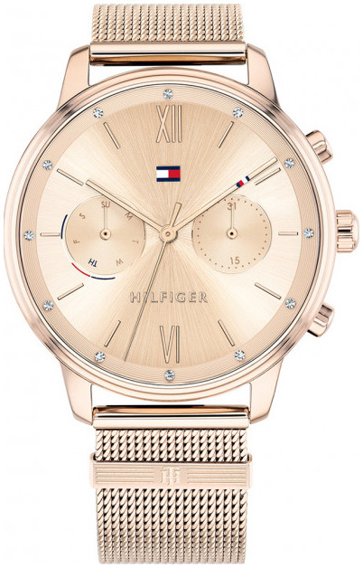 Tommy Hilfiger Damklocka 1782303 Ros&eacute;guldstonad/Ros&eacute;guldstonat