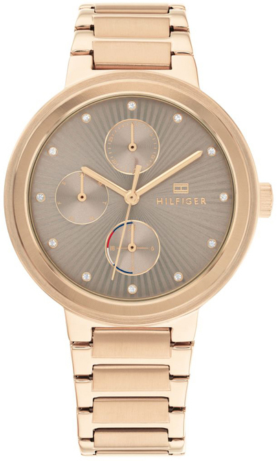 Tommy Hilfiger Damklocka 1782533 Joy Grå/Gulguldtonat stål Ø36 mm - Tommy Hilfiger