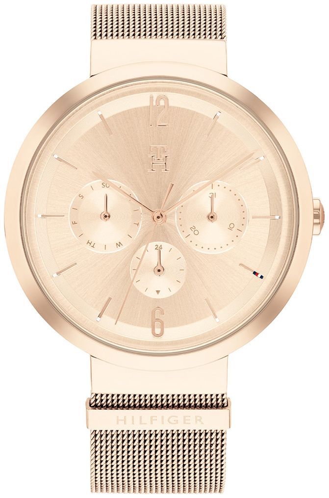 Tommy Hilfiger 1782538 Classic Guldtonad/Roséguldstonat stål Ø40 mm - Tommy Hilfiger