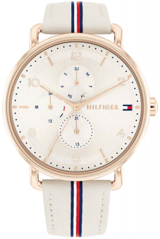 Tommy Hilfiger Damklocka 1782659 Lily Beige/Läder Ø40 mm - Tommy Hilfiger