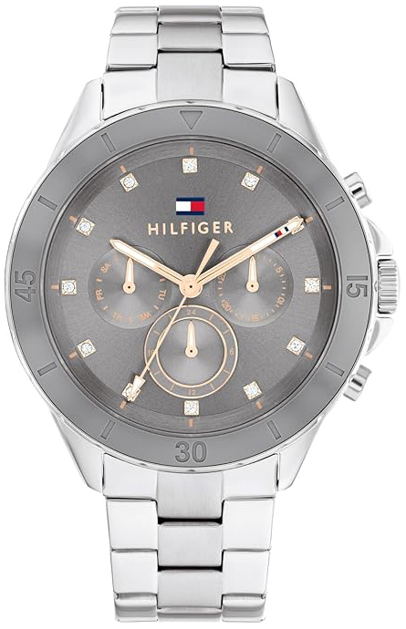 Tommy Hilfiger Damklocka 1782742 Mellie Grå/Stål Ø40 mm