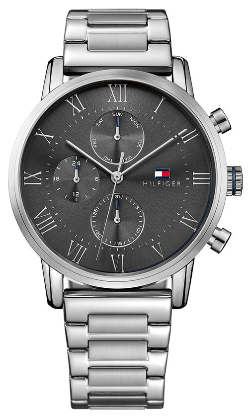 Tommy Hilfiger Herrklocka 1791397 Svart/Stål Ø44 mm - Tommy Hilfiger
