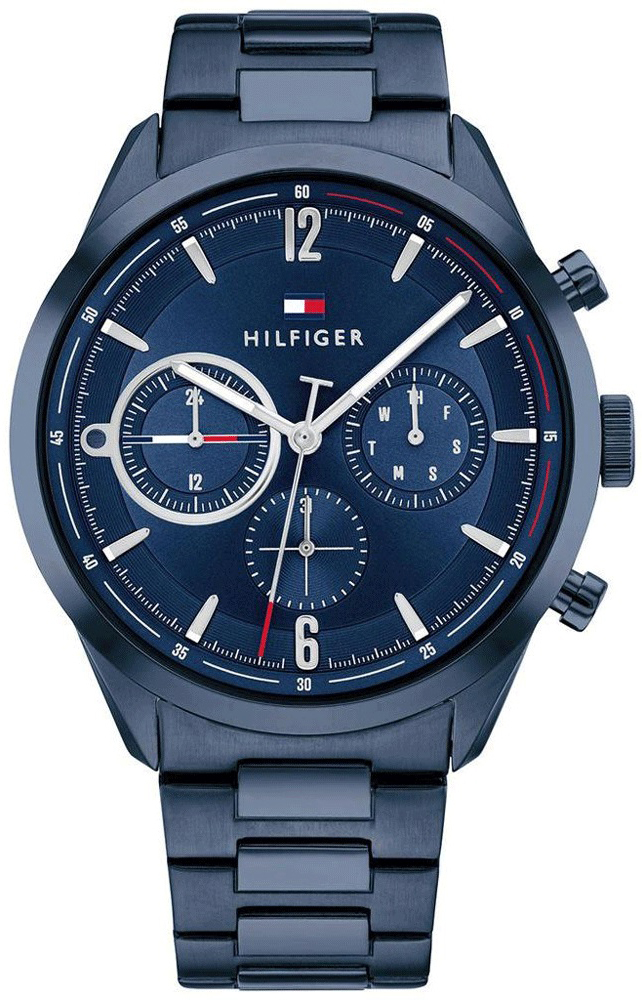 Tommy Hilfiger Herrklocka 1791945 Matthew Blå/Stål Ø44 mm - Tommy Hilfiger