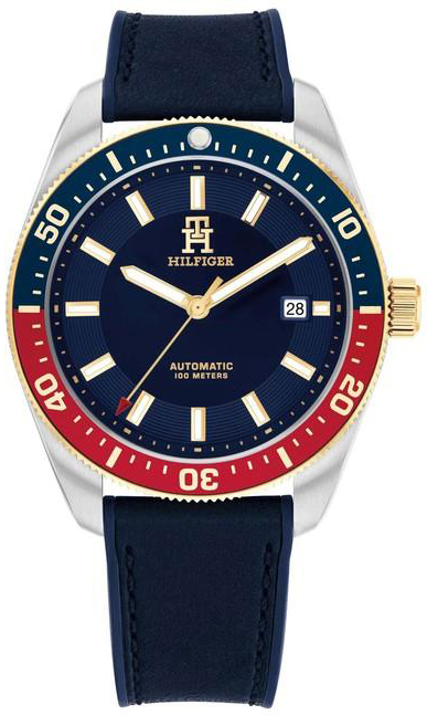 Tommy Hilfiger Herrklocka 1792141 Th85 Blå/Gummi Ø40 mm