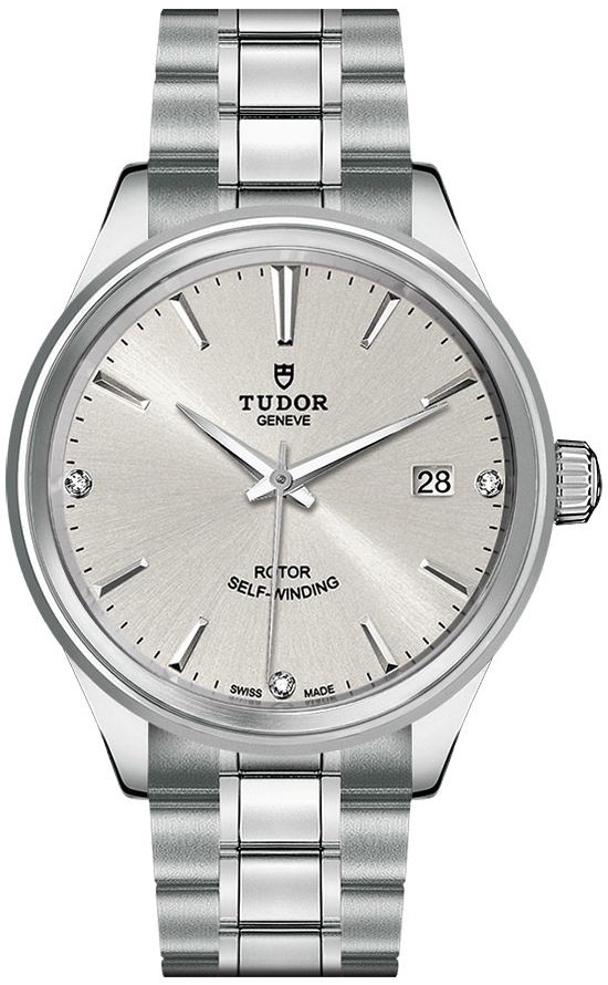 Tudor M12500-0003 Style Silverfärgad/Stål Ø38 mm - Tudor