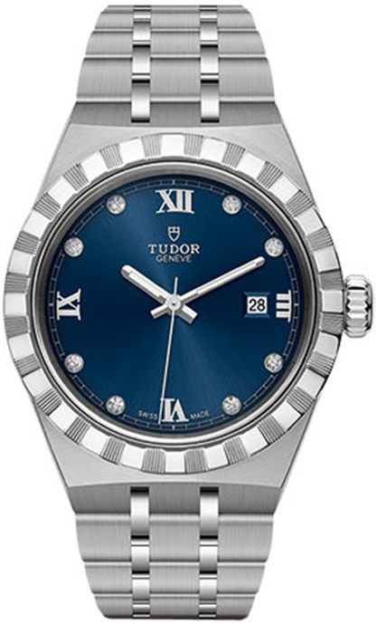 Tudor Damklocka M28300-0007 Royal Bl&aring;/St&aring;l &Oslash;28 mm