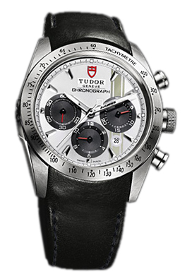 Tudor Fastrider Chronograph Herrklocka 42000-WIDBLS Vit/Läder Ø42 mm