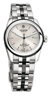 Tudor Glamour Date Damklocka 53010N-68030N-SIDSTL Silverfärgad/Keramik - Tudor