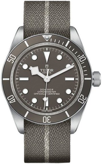 Tudor Herrklocka M79010SG-0002 Black Bay Grå/Textil Ø39 mm - Tudor