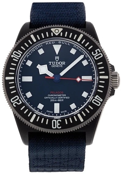 Tudor Herrklocka M25707KN-0001 Pelagos FDX Blå/Textil Ø42 mm - Tudor