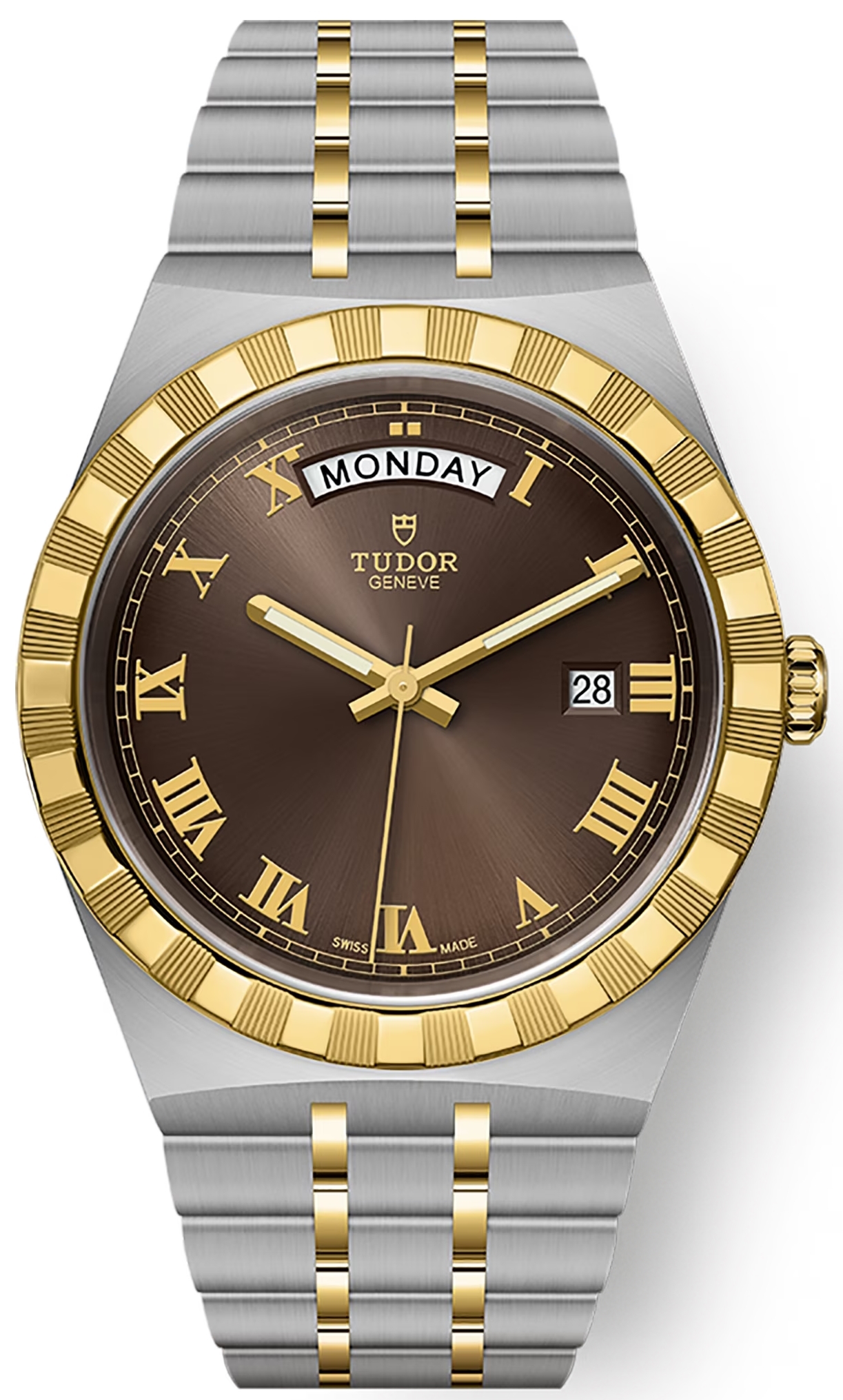 Tudor Herrklocka M28603-0007 Royal Brun/18 karat gult guld Ø41 mm - Tudor