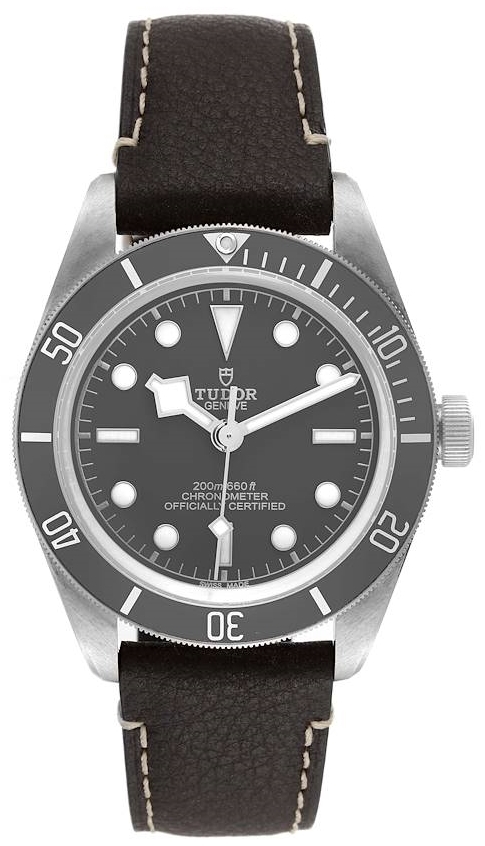 Tudor Herrklocka M79010SG-0001 Black Bay Grå/Läder Ø39 mm - Tudor