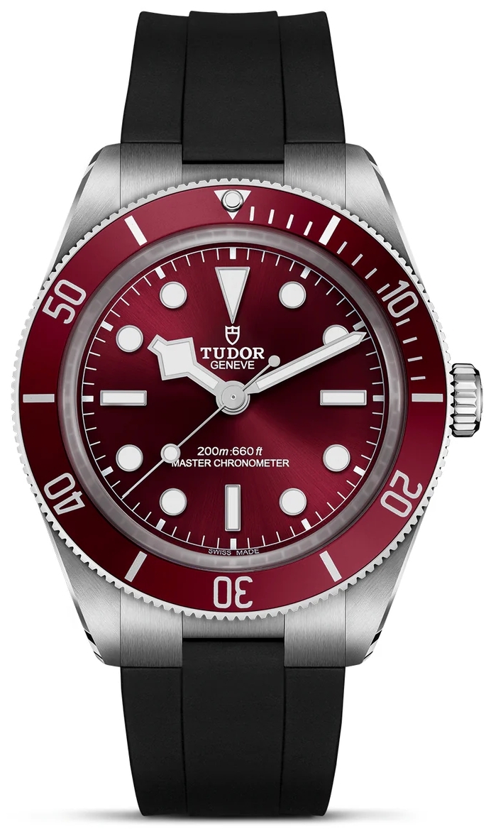 Tudor Herrklocka M7939A1A0RU-0003 Black Bay 58 Röd/Gummi Ø39 mm