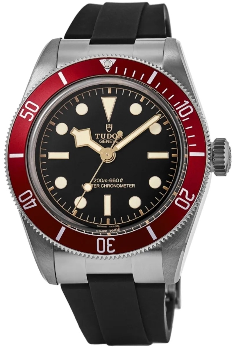 Tudor Herrklocka M7941A1A0RU-0002 Black Bay Svart/Gummi Ø41 mm - Tudor
