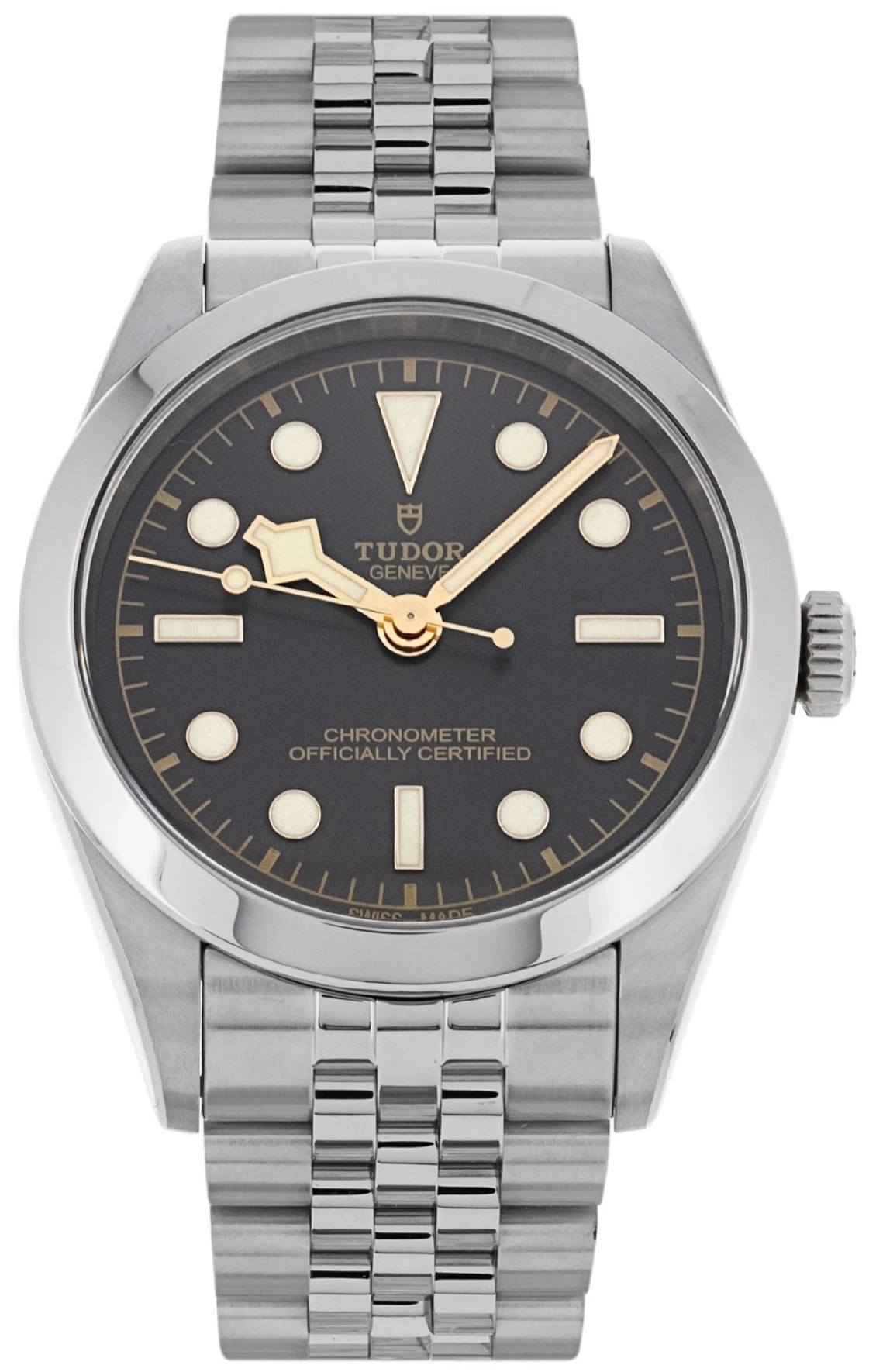 Tudor Damklocka M79640-0001 Black Bay 36 Svart/Stål Ø36 mm - Tudor