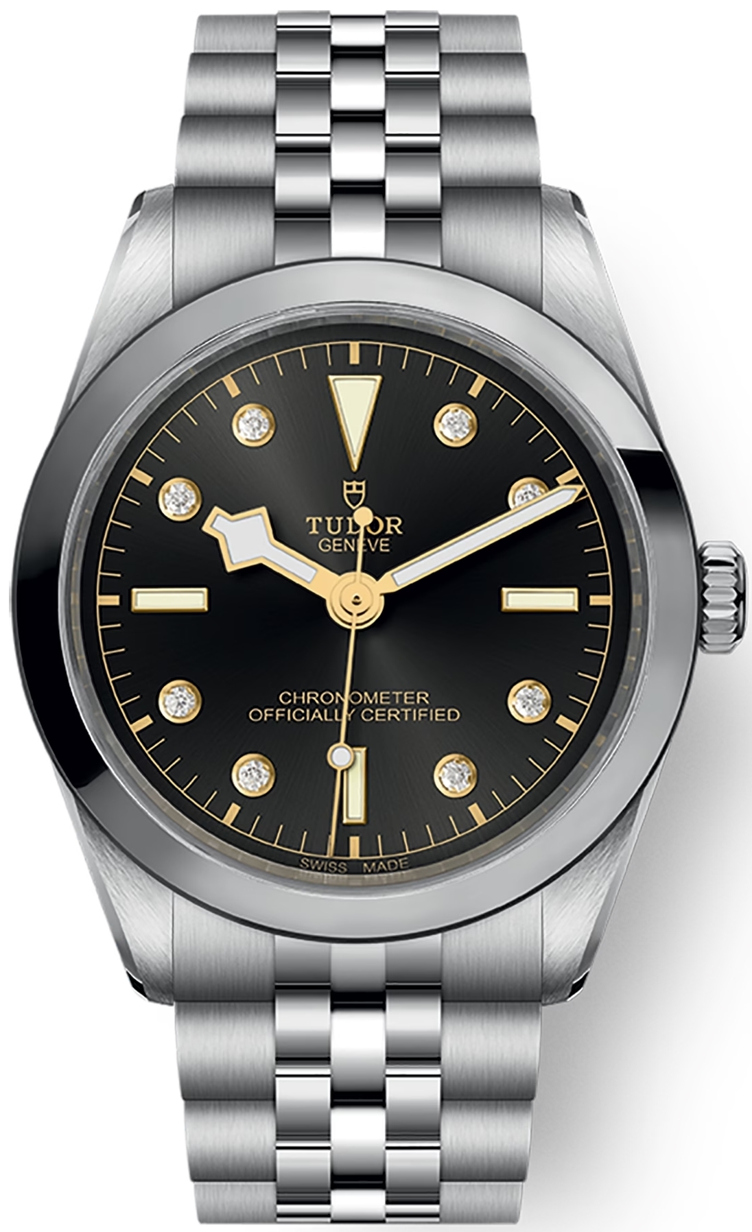 Tudor Damklocka M79640-0004 Black Bay 36 Svart/Stål Ø36 mm