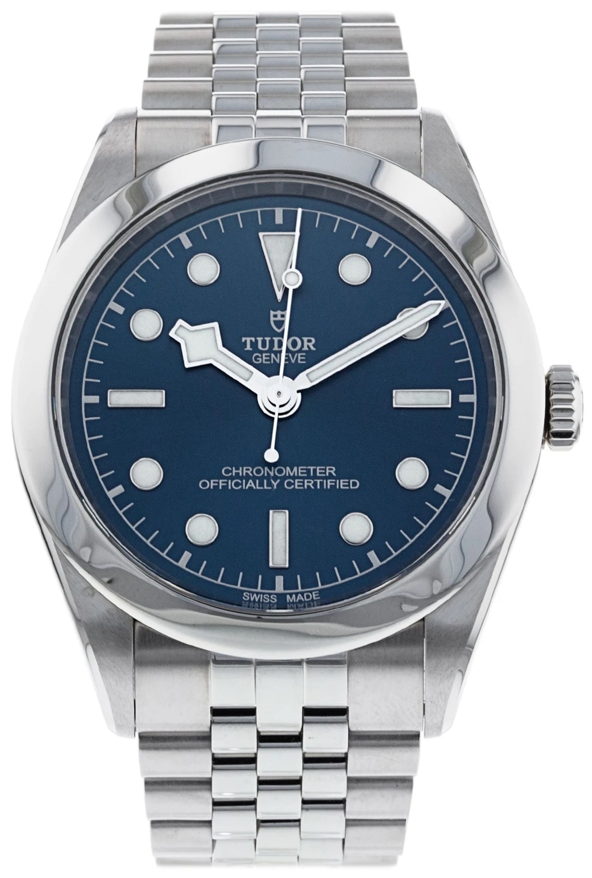 Tudor Herrklocka M79660-0002 Black Bay 39 Blå/Stål Ø39 mm