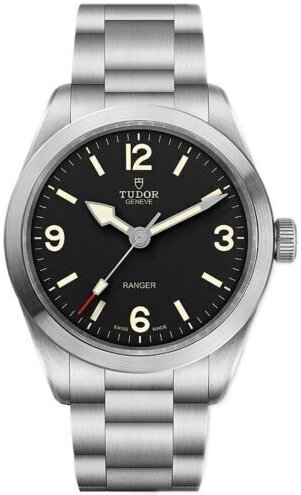 Tudor M79950-0001 Ranger Svart/Stål Ø39 mm - Tudor