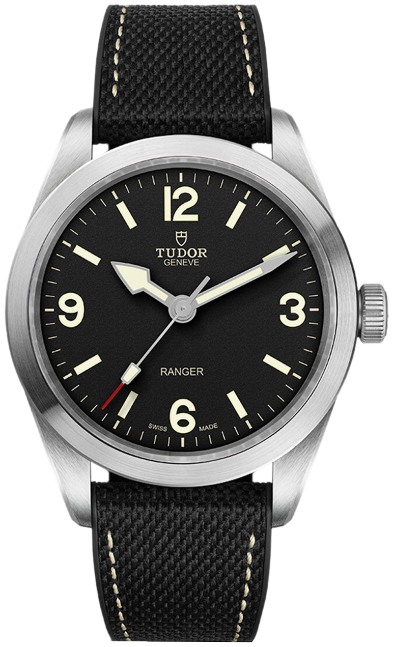 Tudor M79950-0002 Ranger Svart/Läder Ø39 mm - Tudor