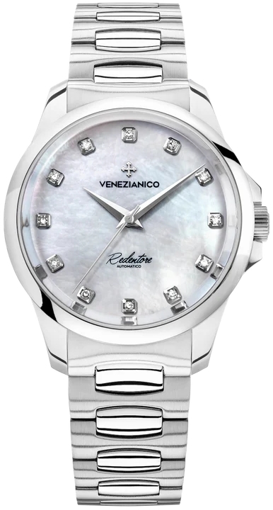 Venezianico Damklocka 1121520C Redentore Diamond Vit/Stål Ø36 mm