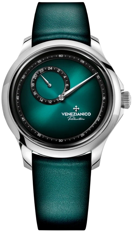 Venezianico Herrklocka 1221570 Redentore Enigma Grön/Läder Ø40 mm
