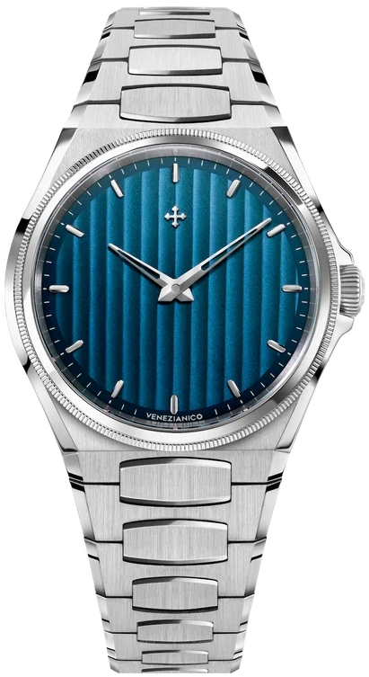 Venezianico Herrklocka 6221502C Arsenale Blå/Stål Ø40 mm