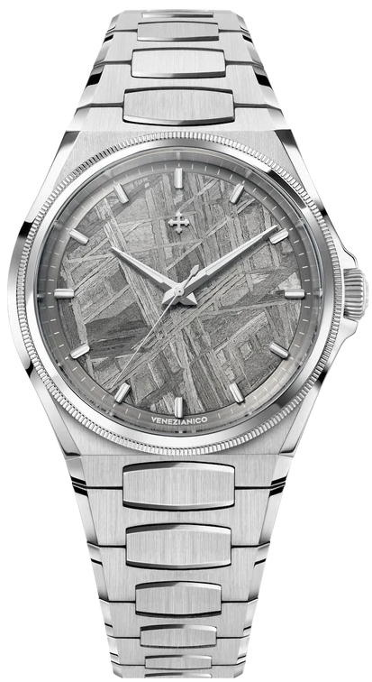 Venezianico Herrklocka 6221560C Arsenale Meteorite Grå/Stål Ø40 mm