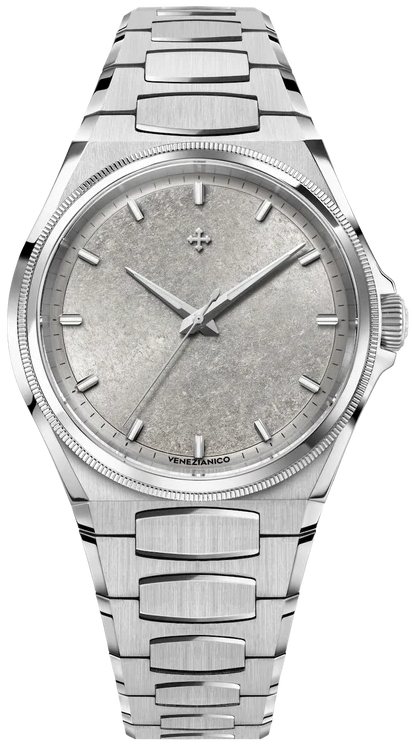Venezianico Herrklocka 6221590C Arsenale Plantino Silverfärgad/Stål