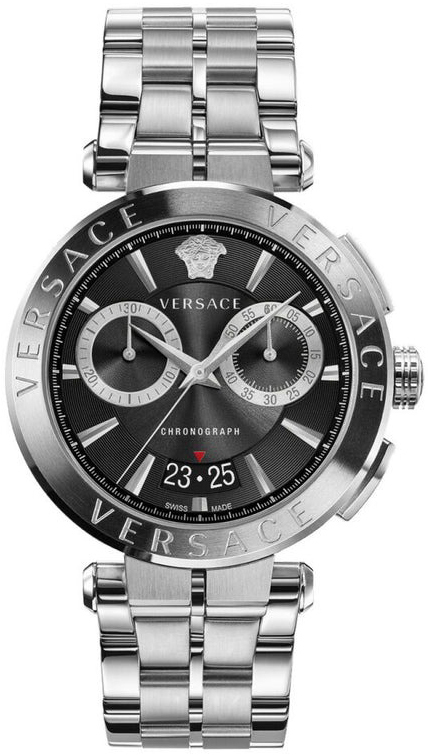 Versace Herrklocka VE1D02623 Aion Svart/Stål Ø45 mm - Versace
