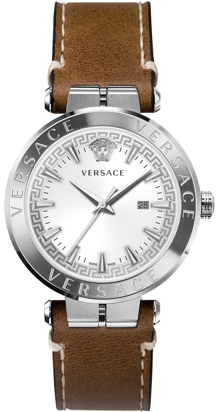 Versace Herrklocka VE2G00121 Aion Vit/Läder Ø44 mm - Versace