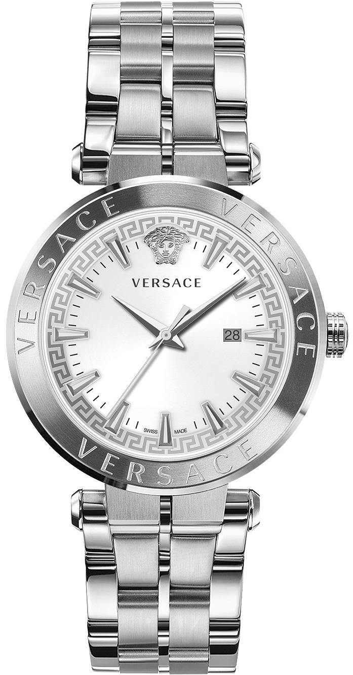 Versace Herrklocka VE2G00321 Aion Vit/Stål Ø44 mm - Versace