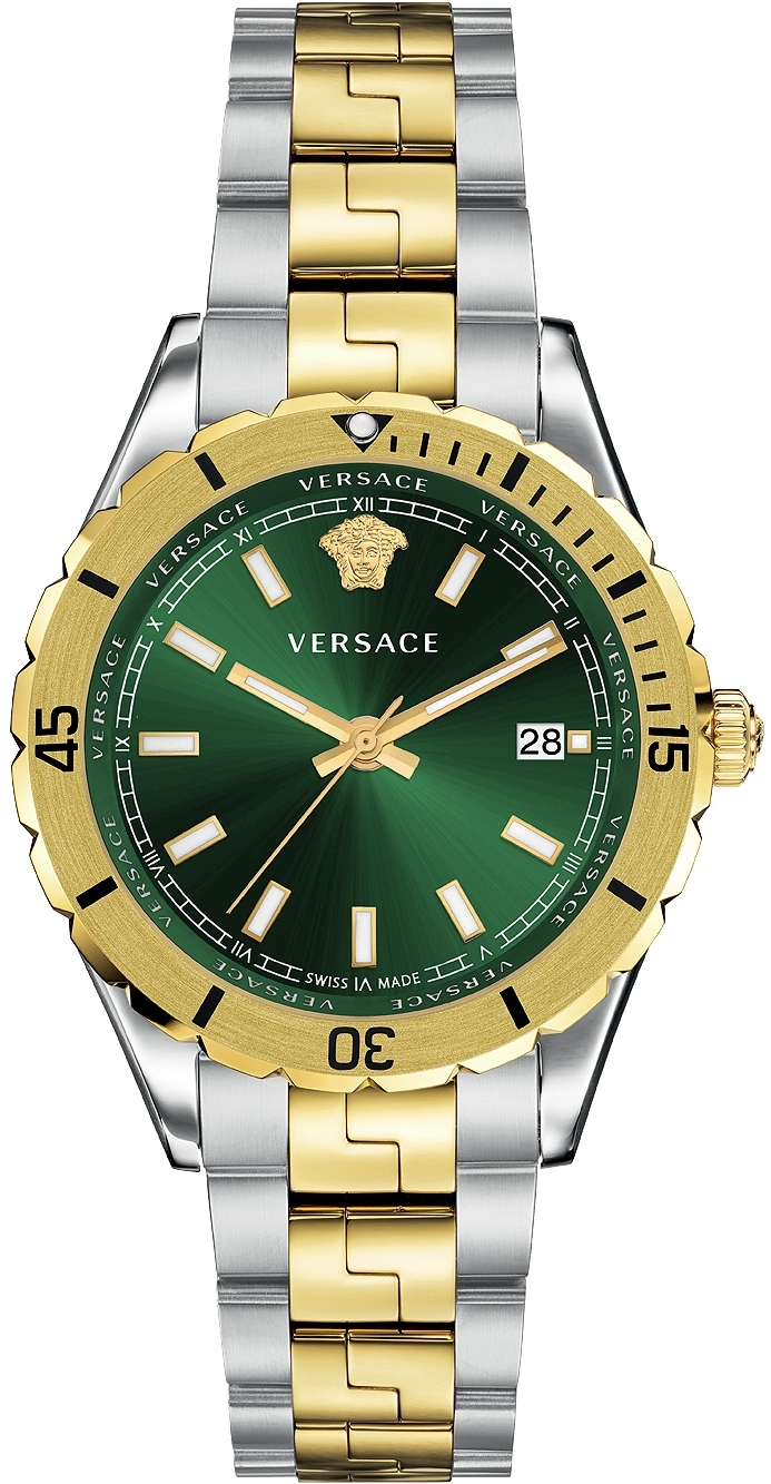 Versace Herrklocka VE3A00720 Hellenyium Grön/Stål Ø42 mm - Versace