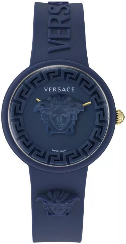 Versace VE6G00623 Medusa Blå/Gummi Ø39 mm - Versace
