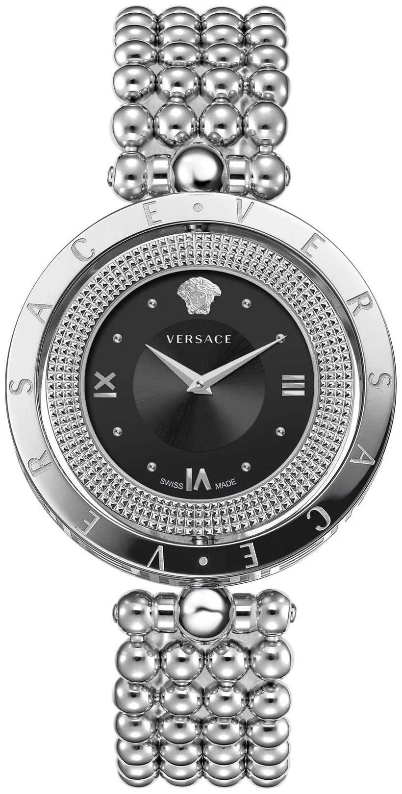 Versace Damklocka VE7901523 Eon Svart/Stål Ø33.5 mm - Versace