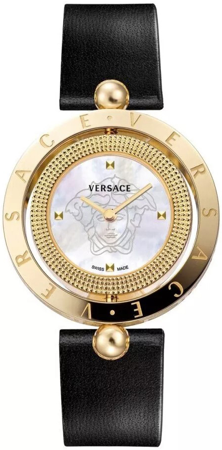 Versace Damklocka VE7901924 Eon Vit/Läder Ø33.5 mm - Versace