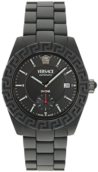Versace VE7K00123 Dv One Grå/Keramik Ø43 mm - Versace