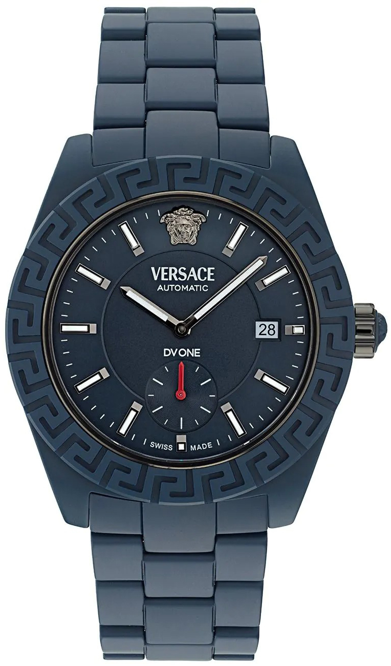 Versace Herrklocka VE7K00223 Dv One Blå/Keramik Ø43 mm
