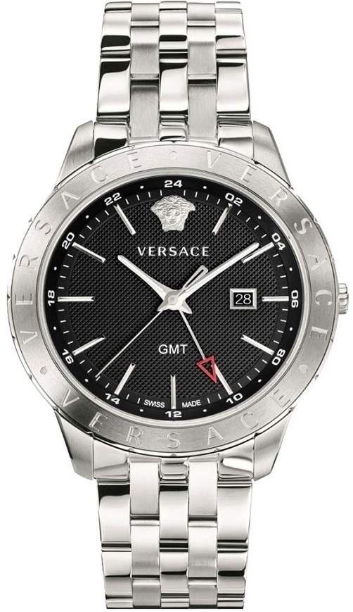 Versace Herrklocka VEBK00418 Univers Svart/Stål Ø43 mm - Versace