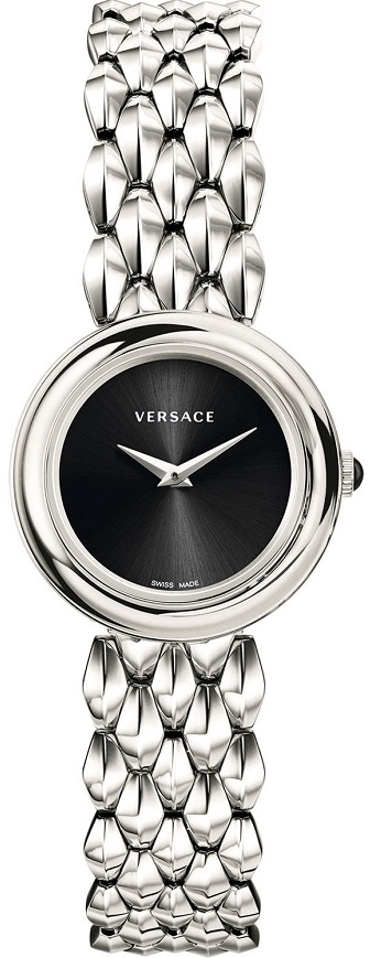 Versace Damklocka VEBN00618 V Flare Svart/Stål Ø29 mm - Versace