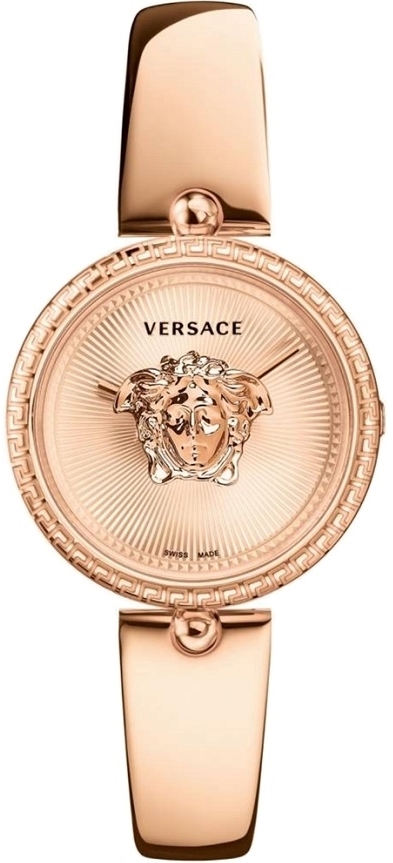Versace Damklocka VECQ00718 Palazzo Guldtonad/Roséguldstonat stål - Versace