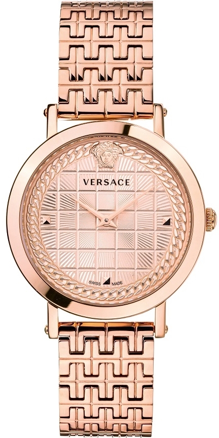 Versace Damklocka VELV00720 Medusa Chain Guldtonad/Roséguldstonat - Versace