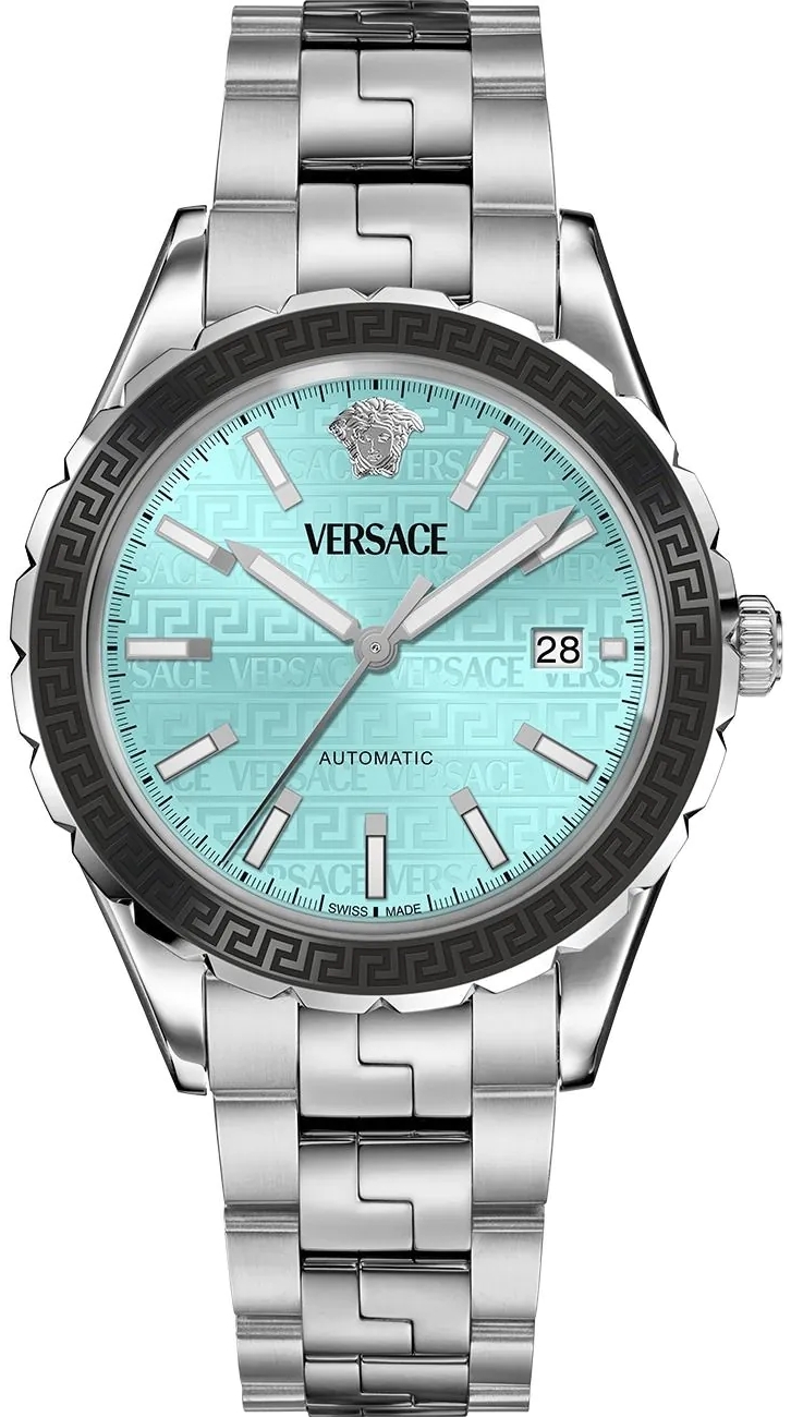 Versace Damklocka VEQCA0324 Hellenyium Turkos/Stål Ø30 mm - Versace