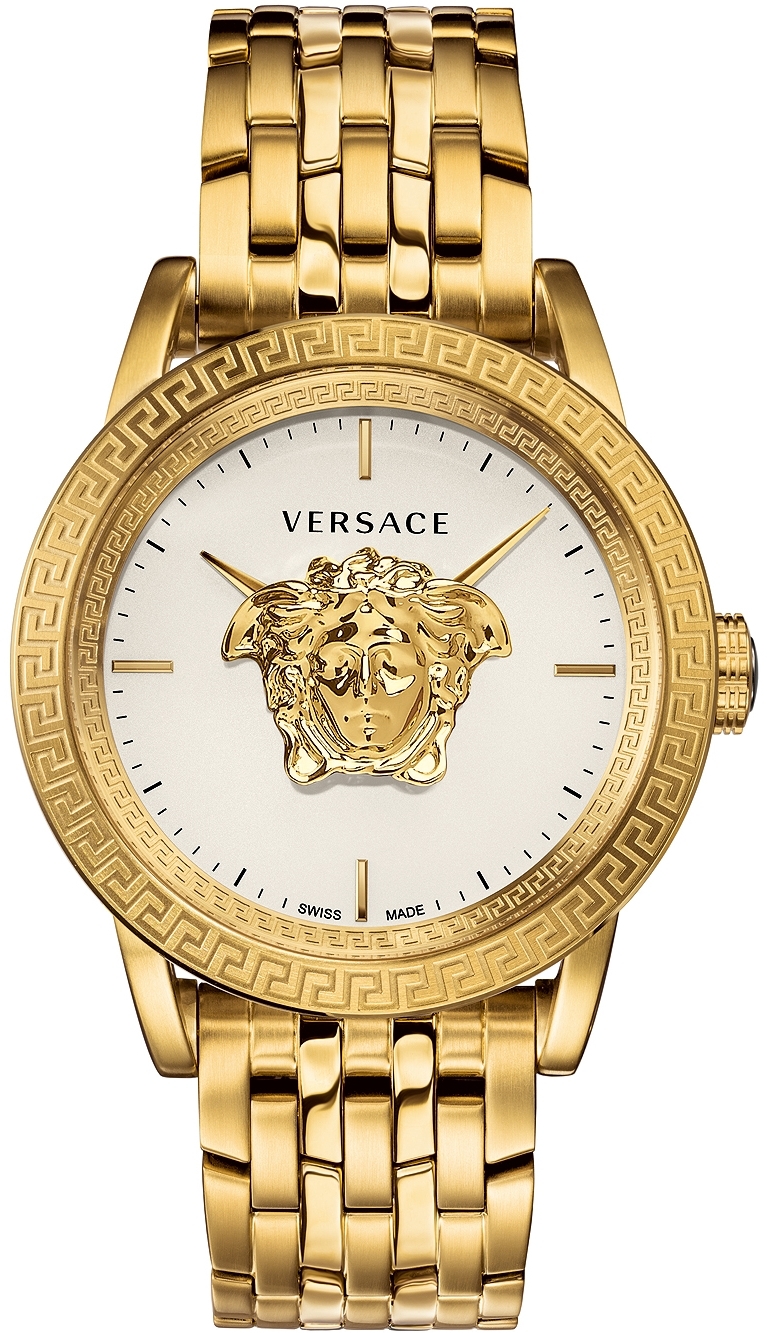 Versace Herrklocka VERD00318 Plazzo Empire 43mm Vit/Gulguldtonat - Versace