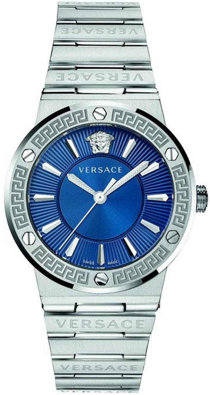 Versace Herrklocka VEVH00520 Greca Blå/Stål Ø38 mm - Versace