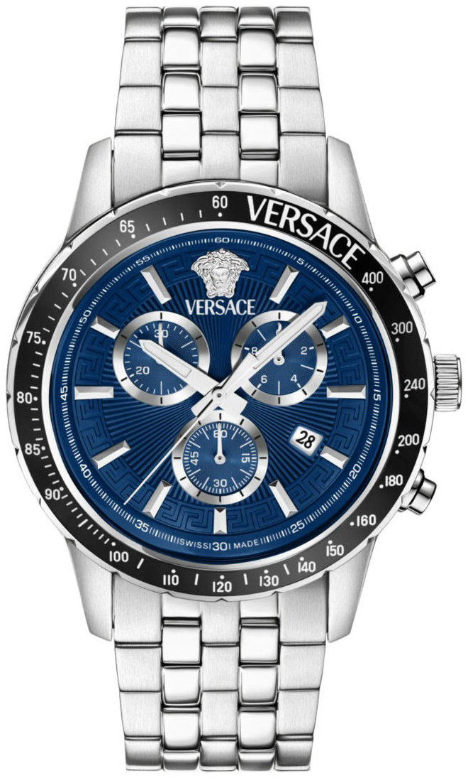 Versace Herrklocka VEZCA0324 Sport Blå/Stål Ø44 mm - Versace