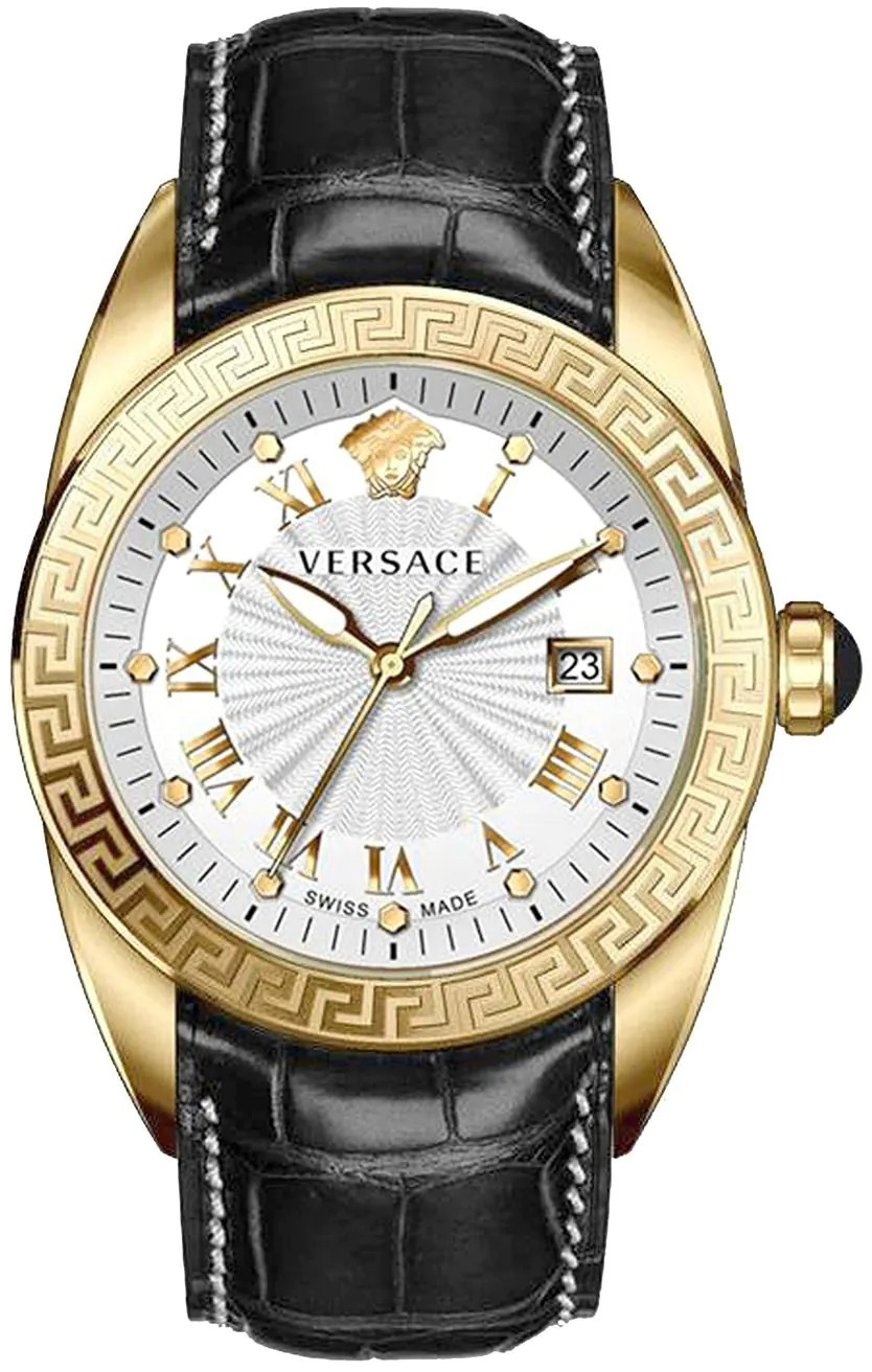 Versace Herrklocka VFE130015 V Spirit Vit/Läder Ø42 mm