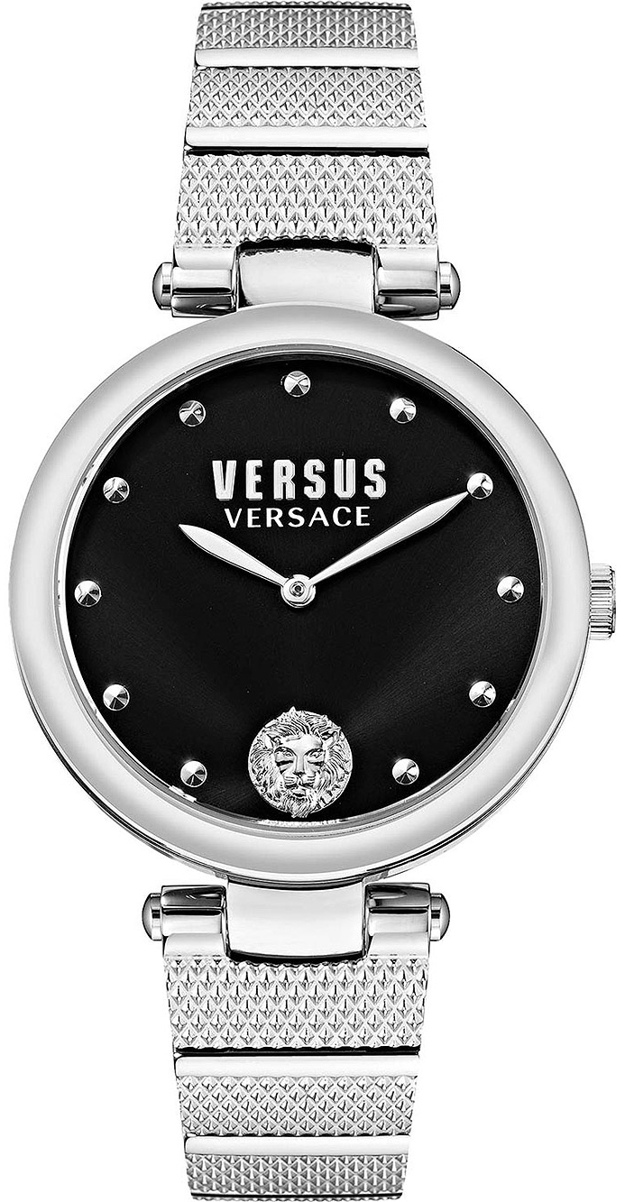 Versus by Versace Damklocka VSP1G0421 Los Feliz Svart/St&aring;l &Oslash;34 mm